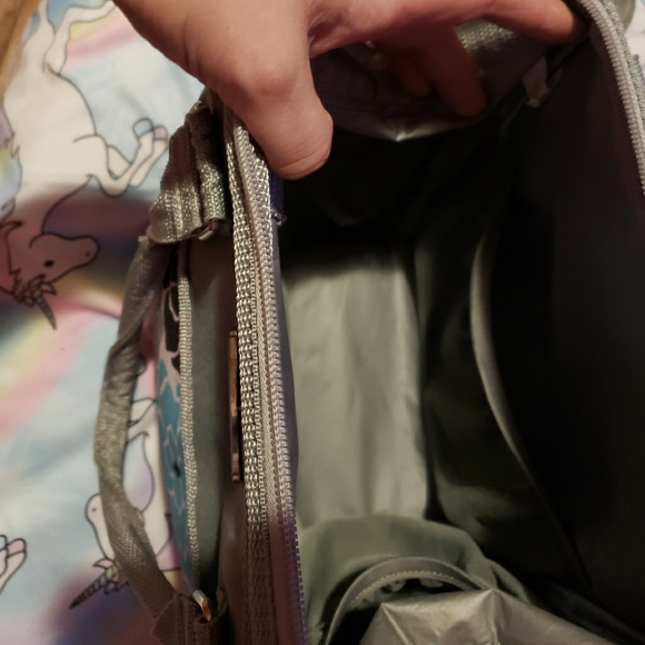 lilly Bit diaper clutch with cross over strap - Picture 2 of 3